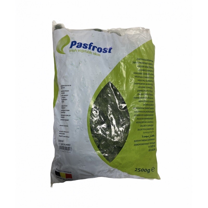 Espinaca Pasfrost - 2,5 kg Espinaca Pasfrost - 2,5 kg