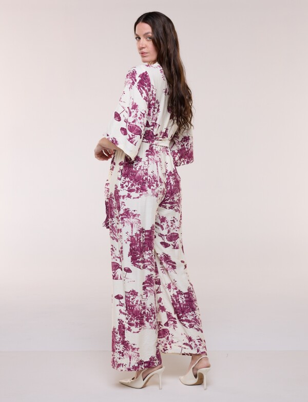 Enterito Printed VIOLETA