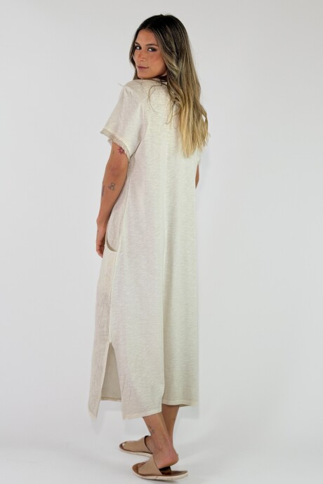 VESTIDO CAICOS Crudo