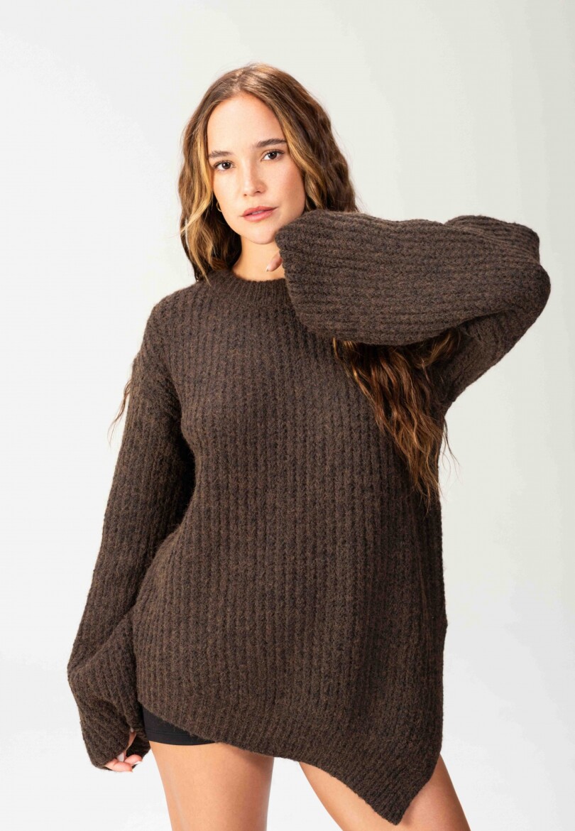 Sweater Escencia Chocolate