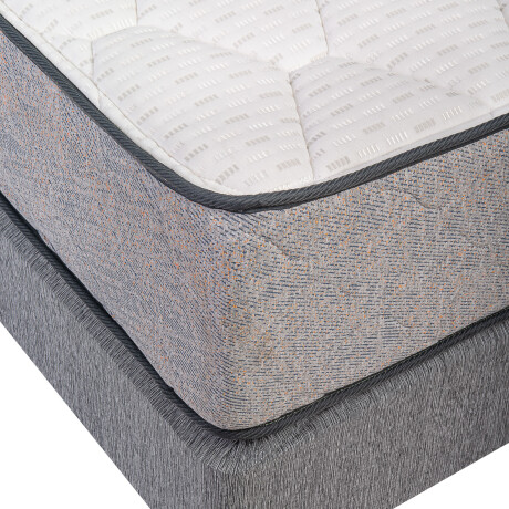 COLCHÓN 1 1/2 PLAZA RESORTES-POCKET NATURAL-BEIGE TOFFEE