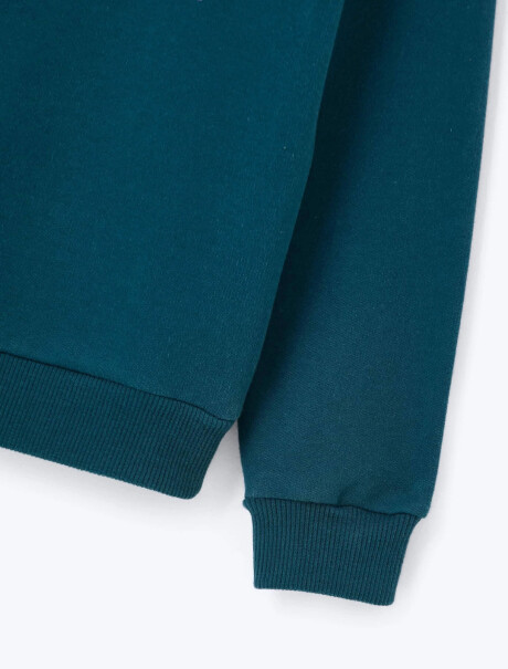 BUZO ESTAMPADO INFANTIL VERDE