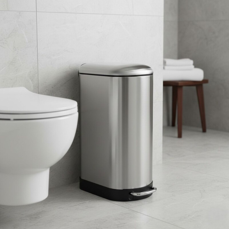 BASURERO INOX 30L Unica