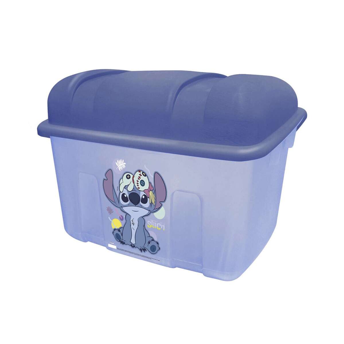 Caja Organizadora Tipo Baúl 46Lt Stitch Plástica - Infantil 
