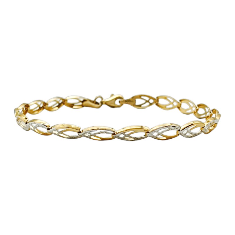 Pulsera Infinito Calado-Oro bajo-Sin Piedra-PU8056 sinpiedra