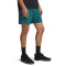 UA Tech 6in Mesh Shorts-GRN GRN-338