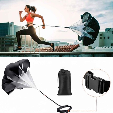 Set Entrenamiento Nº1 Paracaída + Conos+ Escalera Etc Fit016402