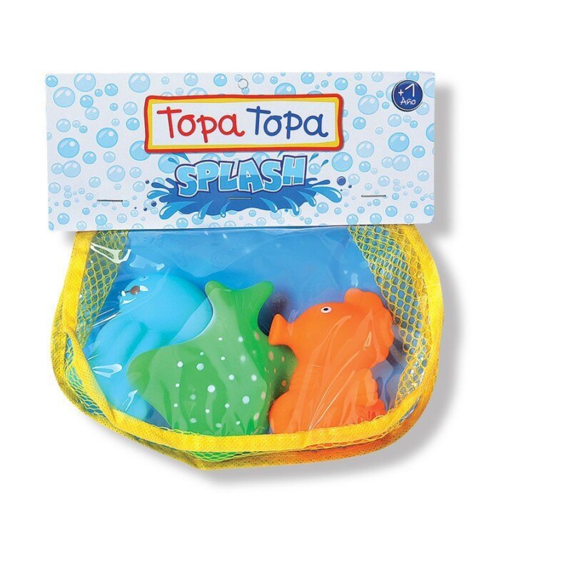Muñecos Para Agua X 3 Splash Topa Topa MUÑECOS PARA AGUA X 3 TOPA TOPA SPLASH