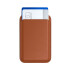 Vegan-Leather Magnetic Wallet Stand (Brown) Vegan-Leather Magnetic Wallet Stand (Brown)