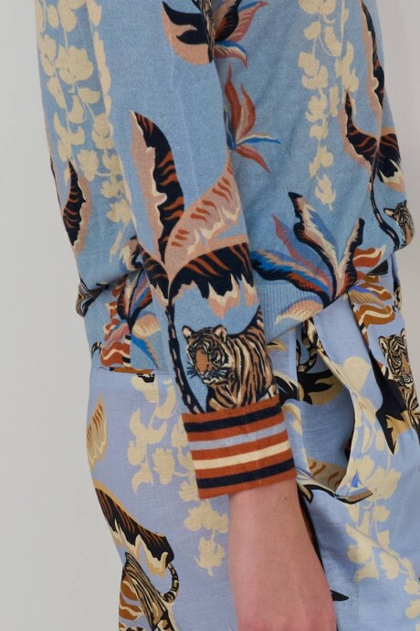 Sweater Bali Tiger Light Blue Sweater Bali Tiger Light Blue