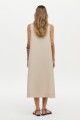 Vestido Cleo Crudo