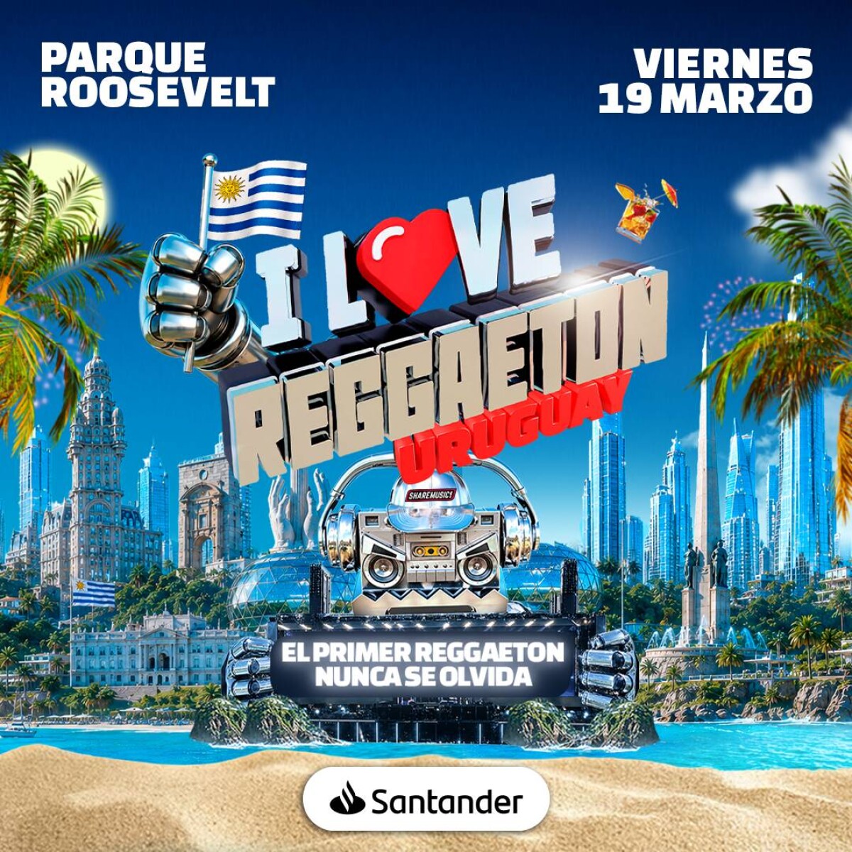 I Love Reggaeton Uruguay - Front Stage 