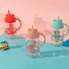 Vaso vidrio infantil con sorbete 370 ml QLUX IDEAS Vaso vidrio infantil con sorbete 370 ml QLUX IDEAS