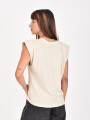 REMERA DIAMANTA BEIGE (V)
