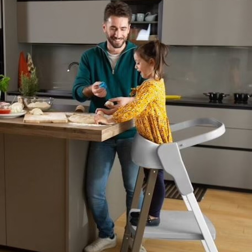 Silla de comer CRESCENDO UP PEARL evolutiva torre montessori Silla de comer CRESCENDO UP PEARL evolutiva torre montessori
