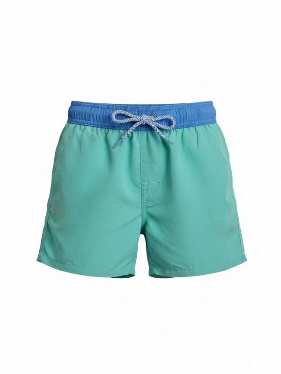 Short Baño Liso N+ - Verde 