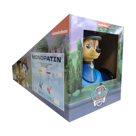 Monopatín Infantil 3d Paw Patrol Con 3 Ruedas Oficial - Celeste Celeste