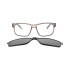 MDQ Qiantang matte grey Clip-On Polarized Mdq Qiantang Matte Grey Clip-on Polarized