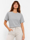 REMERA LESSA GRIS MELANGE C