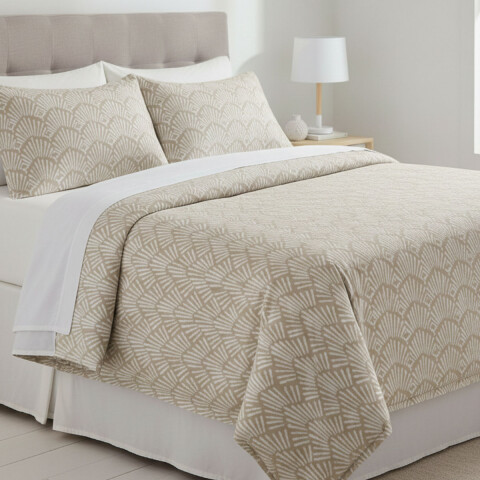 Juego Sábanas Queen Size Richmond House Estampada 100% Microfibra 312-1