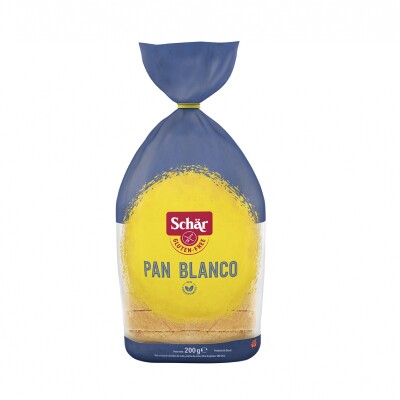 Pan blanco s/gluten 200gr Schar Pan Blanco S/g Schar 200g