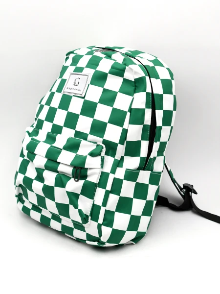 MOCHILA MIX COLORES RESIST AL AGUA VERDE