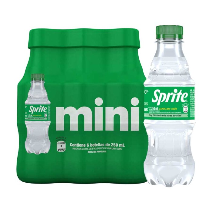 SPRITE SABOR LIMA 250 ML UNID. única