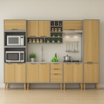 COMBO COCINA - LINEA WOOD GRAFITO