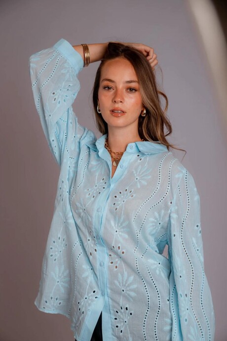 Camisa JOSE Celeste