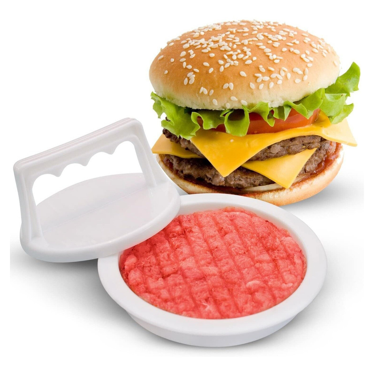 Molde Prensa Para Hamburguesa Plancha Caseras Calidad 