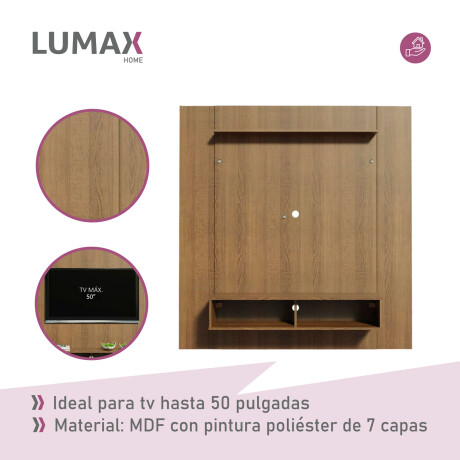 Rack Panel Mueble para TV Lumax Arizona Rústico Rack Panel Mueble para TV Lumax Arizona Rústico