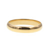 Par de alianzas clásicas en oro amarillo 18k bombé de 4mm Par de alianzas clásicas en oro amarillo 18k bombé de 4mm