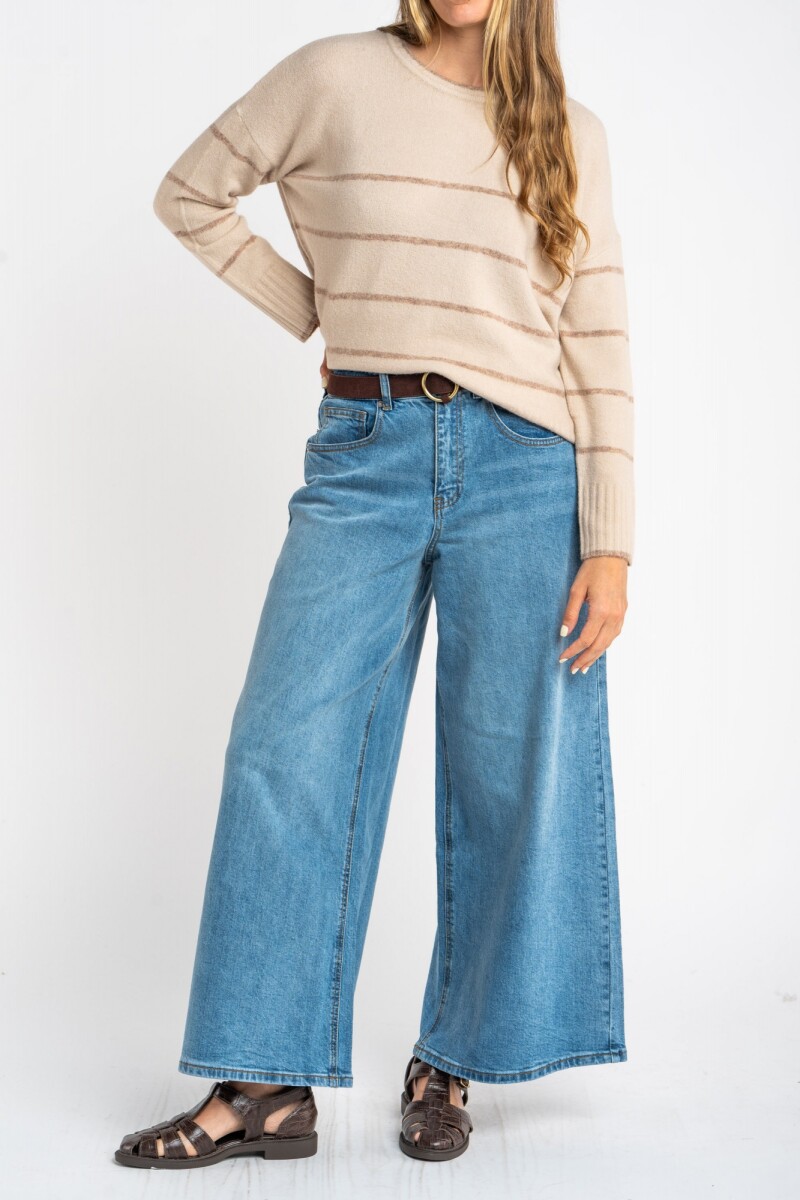 Sweater Rayado Mocha