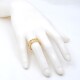 Anillo En Oro 18K Con Numeros Romanos Anillo En Oro 18K Con Numeros Romanos