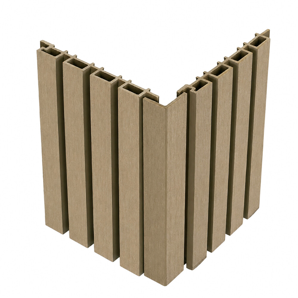 CANTONERA PARA WPC SANDY BROWN HABITARE / 2900x40x50mm Cantonera Para Wpc Sandy Brown Habitare / 2900x40x50mm