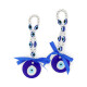 COLGANTES OJO TURCO 5CM X2 UNIDADES - GP027 Colgantes Ojo Turco 5cm X2 Unidades - Gp027
