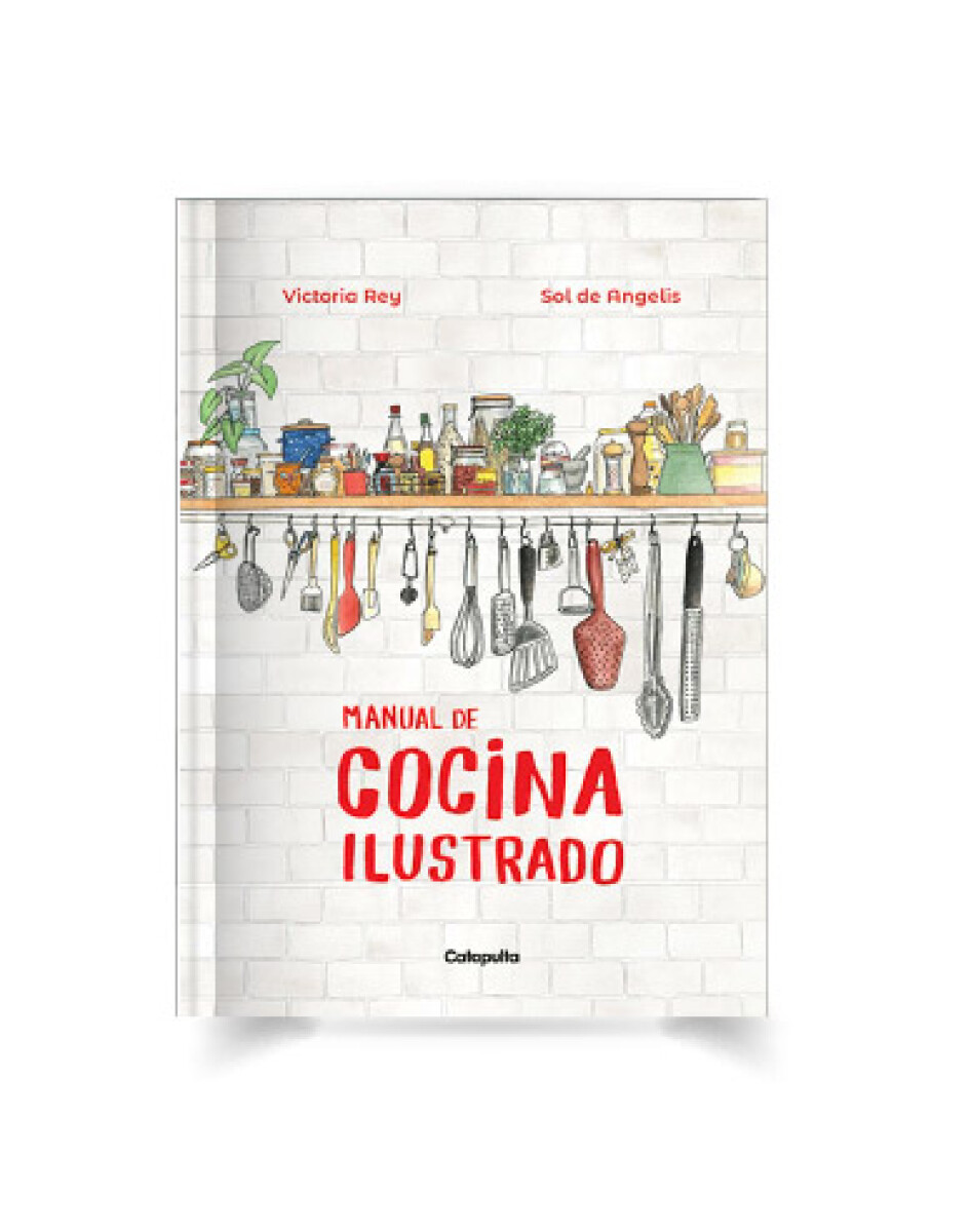 Libro Manual de Cocina Ilustrado Sol de Angelis 
