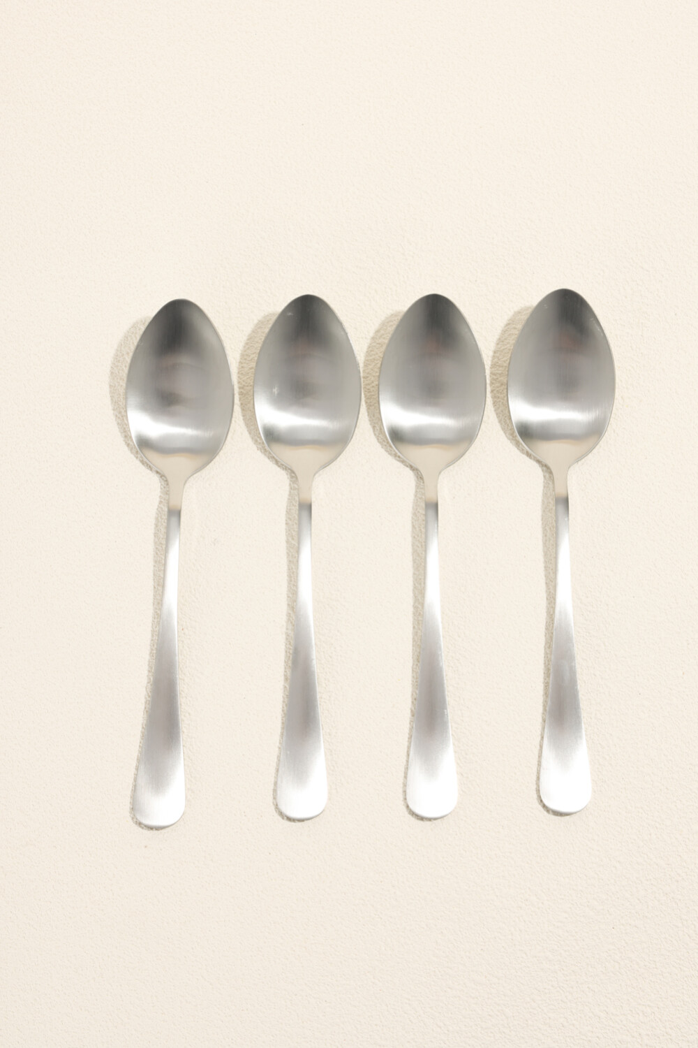 Cuchara Olivo Set 4 Un. Plateado Color Unico