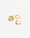 Aros Sets Metal Set De Aros Acero Bold - Dorado