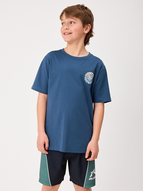 T-SHIRT REESE TEEN RUSTY Azul