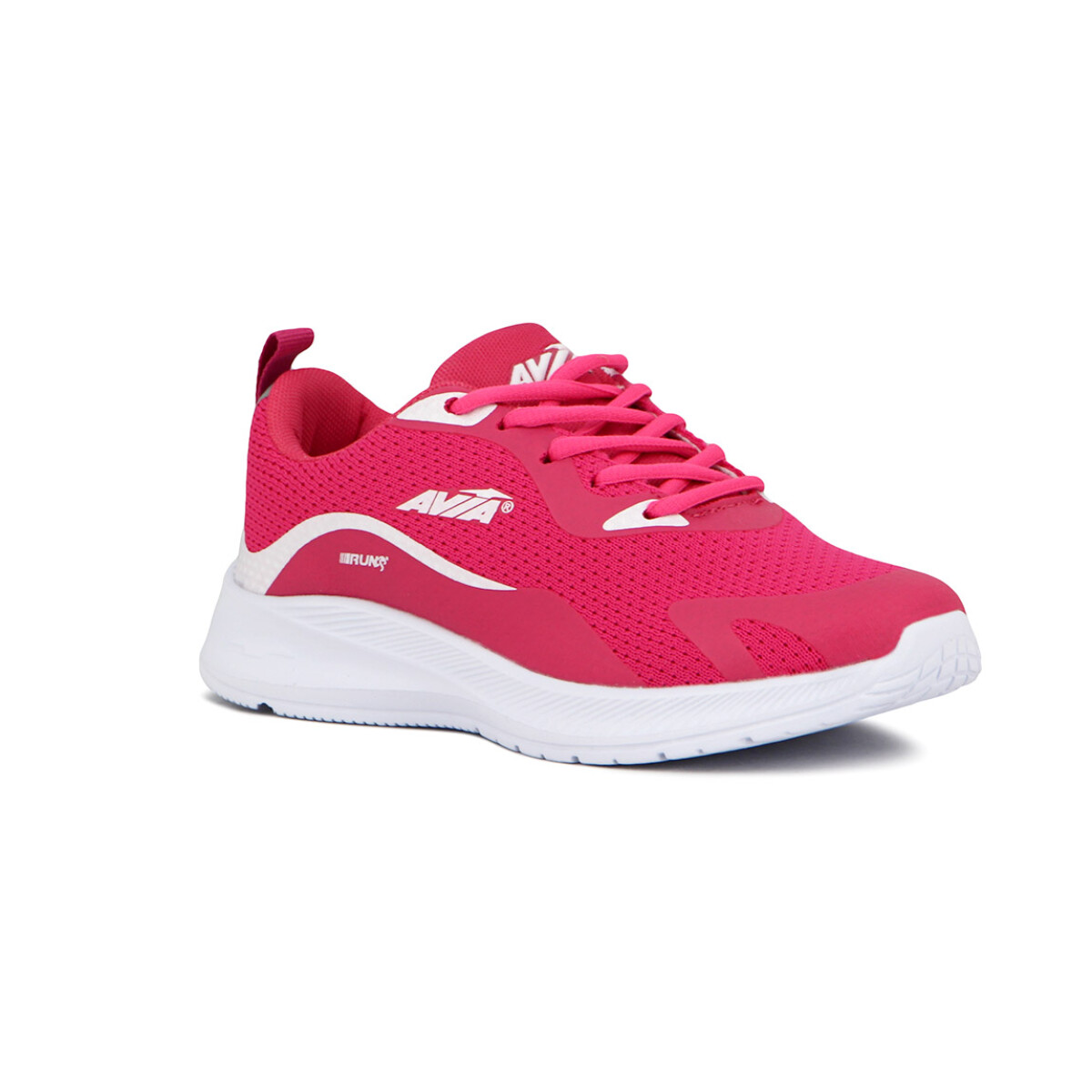 Avia Zapatillas Acordonadas Para Dama Patron- Fuchsia/White - Fucsia-Blanco 