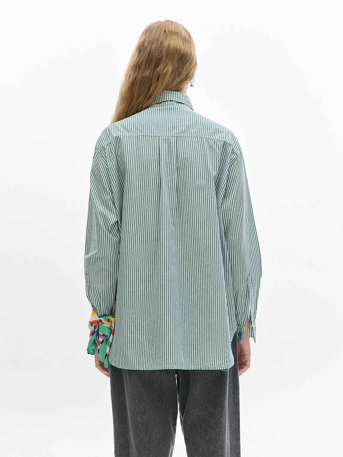 Camisa Noble Stripes verde s