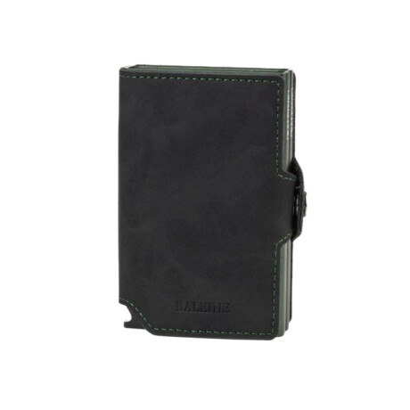 Billetera Baleine Double Kansas Verde