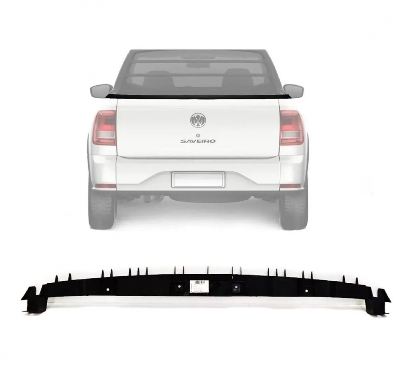 SOPORTE DE PARAGOLPE TRASERO CENTRAL SAVEIRO G5 / G6 / G7 