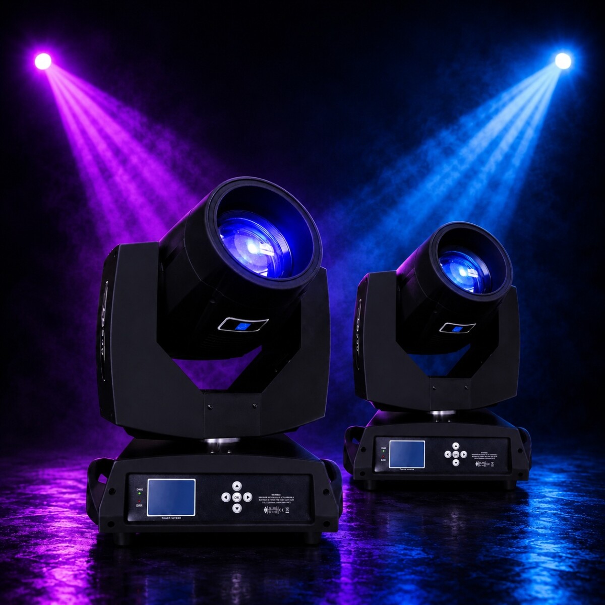 Luces Big Dipper Cabeza Movil Lb230 X 2 Con Estuche 