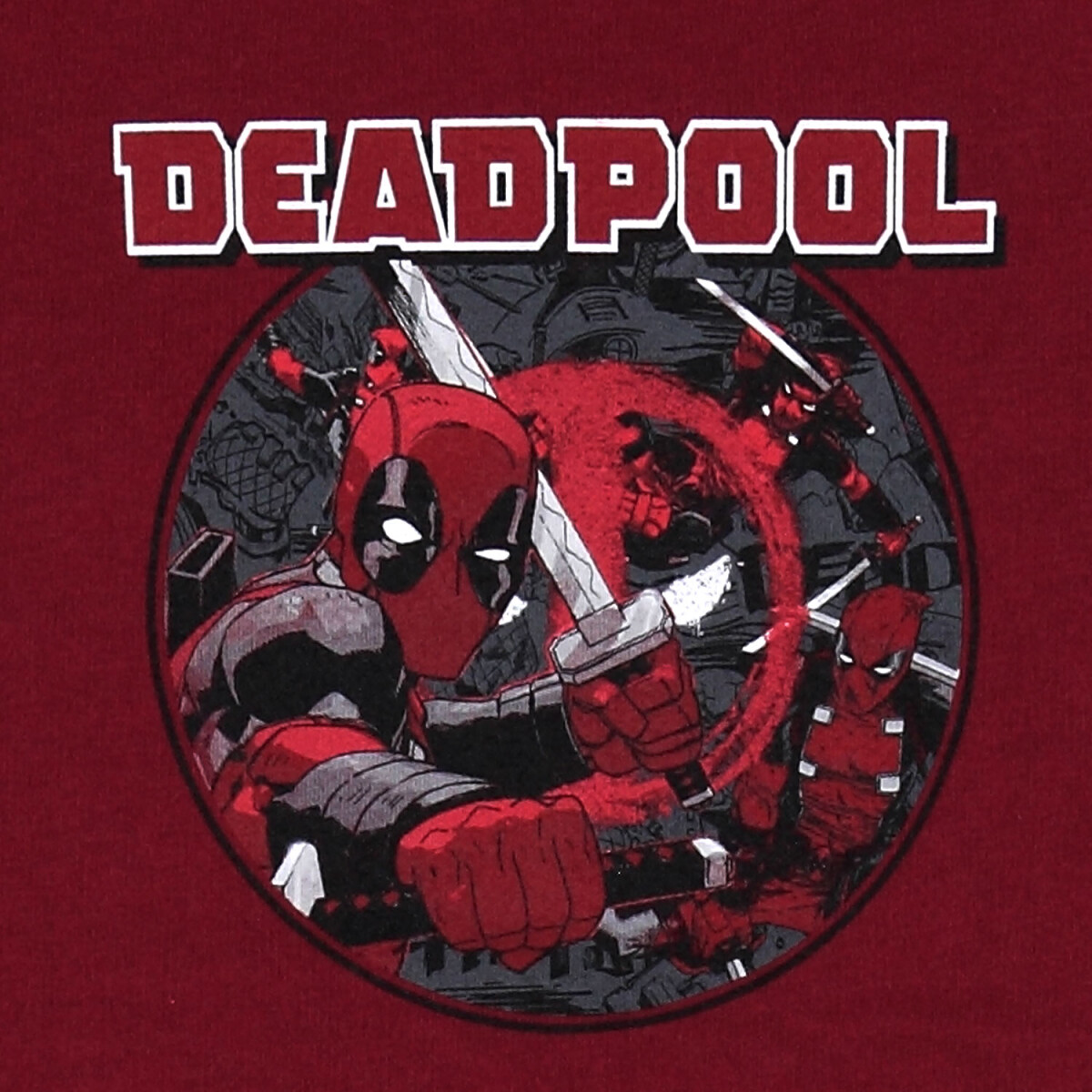 ROCKOFF Tiras De Deadpool Camiseta Hombre (Pack De 1