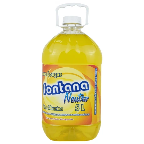 DETERGENTE FONTANA BIDON DE 5 LTS NEUTRO DETERGENTE FONTANA BIDON DE 5 LTS NEUTRO