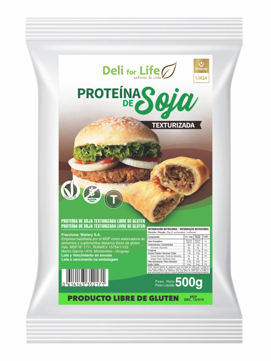 Proteína de Soja Texturizada 500g 