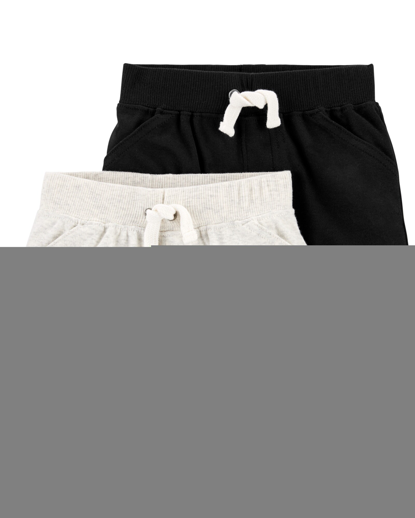 Pack Dos Shorts de Algodón Sin color
