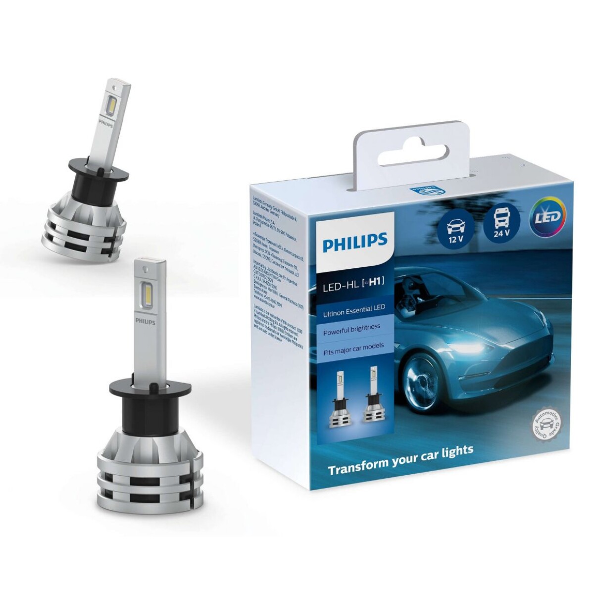 LAMPARA - KIT LED H1 1550LM ULTINON ESSENTIAL PHILIPS 